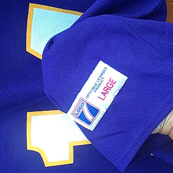 🏈 Vikings JERSEY  #14 Brad Johnson Vintage FootBall Sz Large Minnesota - Picture 7 of 16